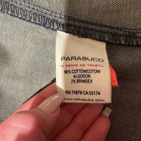 VINTAGE PARASUCO DENIM JACKET - Picture 10 of 11